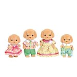 Sylvanian families 5259 famille caniche - les familles