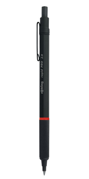 rOtring PRO Porte-mine mécanique rétractable Noir 2.0 mm