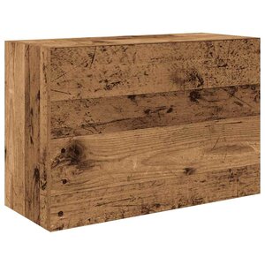 vidaXL Armoire murale de bain vieux bois 60x25x40 cm bois d'ingénierie