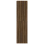 vidaXL Garde-robe Chêne marron 100x50x200 cm Bois d'ingénierie