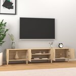 vidaXL Meuble TV Chêne Sonoma 180x31 5x40 cm Bois d'ingénierie