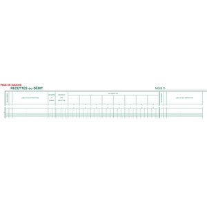 ournal 380x297mm 33 Lignes 80 Pages Caisse Banque Opérations Comptables 2 Libellés ... EXACOMPTA