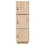 vidaXL Buffet haut 34x40x108 5 cm Bois massif de pin