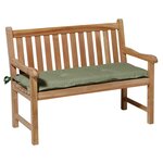 Madison Coussin de banc Panama 180x48 cm Vert sauge