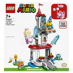 Ensemble d'Extension LEGO Super Mario : La Tour Gelée et le Costume de Peach Chat (71407)