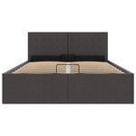 vidaXL Cadre de lit à rangement hydraulique sans matelas 120x200 cm