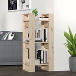 vidaXL Bibliothèque/Séparateur de pièce 41x35x91 cm Pin massif