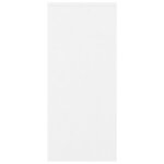 vidaXL Buffet Blanc 102x33x75 cm Bois d'ingénierie