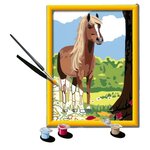 Numéro d'art - moyen format - Cheval et nature - Ravensburger - Kit complet de Peinture au numéro - Des 7 ans