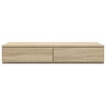 vidaXL Tiroirs de lit Chêne Sonoma 75x36 5x16 5 cm en bois d'ingénierie