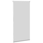 Store enrouleur occultant gris 40 x 100 cm