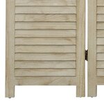 vidaXL Cloison de séparation 5 panneaux 175x165 cm Bois de Paulownia