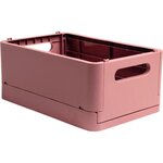 Bac pliable The Smart Case midi Skandi vieux rose