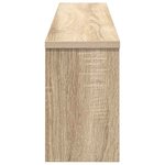vidaXL Porte-manteau mural avec étagère Chêne sonoma 100 x 16 x 26 cm