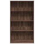 vidaXL Bibliothèque chêne marron 80x24x143 cm bois d'ingénierie