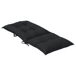 vidaXL Ensemble de coussins de chaise à dossier haut 4 Pièces