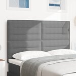 Lumière de Tête LED Grise 72 cm en Tissu Côtelé vidaXL