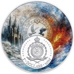 Pièce de monnaie en Argent 5 Dollars g 42 Millésime 2025 Battle Of Good And Evil EVIL