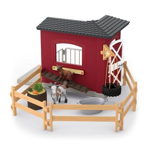 Schleich 42726 - Farm World Étable pour chèvres