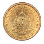 Mini médaille monnaie de paris 2009 - basilique du sacré-cœur