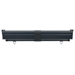 vidaXL Auvent latéral de balcon 125x250 cm Crème