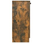 vidaXL Buffet Chêne fumé 60x30x70 cm Bois d'ingénierie