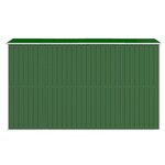 vidaXL Abri de jardin Vert 192x357x223 cm Acier galvanisé