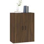 vidaXL Armoire suspendue Chêne marron 69 5x34x90 cm Bois d'ingénierie