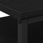 Tables de chevet vidaXL 2 Pièces Chêne noir 44x45x60 cm Bois d'ingénierie