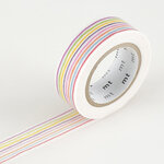 Masking tape mt ex 1 5 cm ligne multicolore
