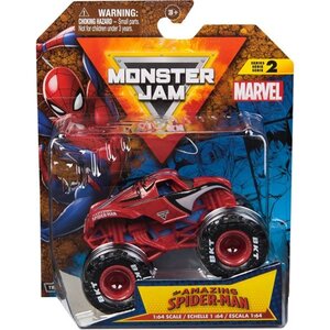 Spin Master 6069960 - Monster Jam - Vehicule Marvel 1:64 Monster Jam série 2 - Modèle aléatoire