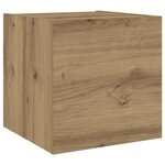 vidaXL Meubles TV muraux 6 Pièces chêne artisanal bois d'ingénierie