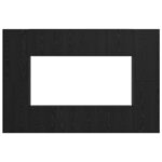 vidaXL Ensemble meuble TV Montage mural Chêne noir Bois d'ingénierie