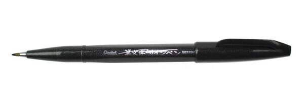Stylo feutre Brush Sign Pen  violet PENTEL ARTS