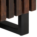 vidaXL Buffet marron 38x34x160 cm bois massif de manguier