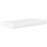 vidaXL Lit de jour avec matelas vert foncé 100x200 cm velours