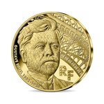 Gustave Eiffel - 100 ans de sa disparition Monnaie de 200€ or 1oz