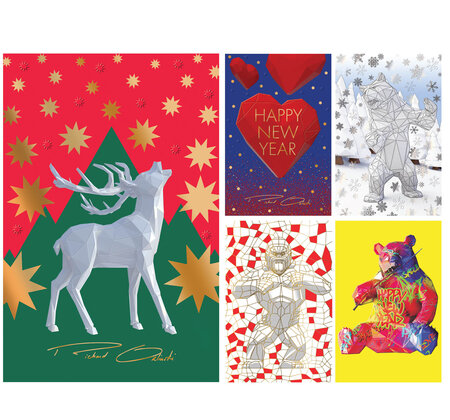 UNICEF - Pack de 10 Cartes de Noël,Illustrations 