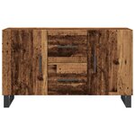 vidaXL Buffet vieux bois 100x36x60 cm bois d'ingénierie