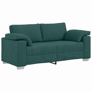 vidaXL Canapé Vert foncé 180 x 80 x 82 cm tissu
