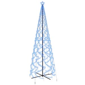 vidaXL Arbre de Noël cône 1400 LED Bleues 160x500 cm