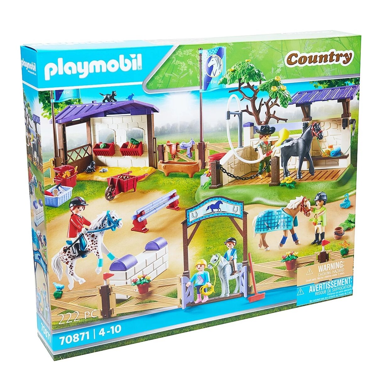 Playmobil 71238 Etable et carrière pour chevaux - Playmobil - Achat & prix