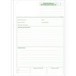 Manifolds Rapports d'intervention 29 7x21cm - 50 feuillets autocopiants - Blanc EXACOMPTA