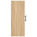 vidaXL Armoire murale chêne sonoma 34 5x34x90 cm
