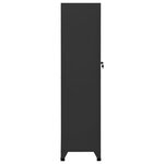 vidaXL Armoire à casiers Anthracite 38x45x180 cm Acier