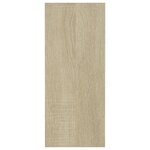 vidaXL Étagères murales sous forme de cube 3 Pièces Chêne sonoma