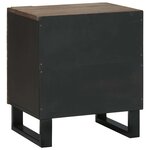 vidaXL Table de chevet 40 x 33 5 x 46 cm - En bois de mango massif