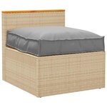 vidaXL Coussin pour assise de palette Gris 70 x 70 x 12 cm