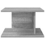 vidaXL Table de chevet Gris Sonoma 40 x 30 x 25 cm Bois d'ingénierie