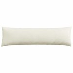 vidaXL Coussins de canapé 2 Pièces Crème 145 x 40 cm